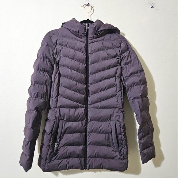 32 Degrees Hooded Stretch Puffer Jacket  - Picture 1 of 7